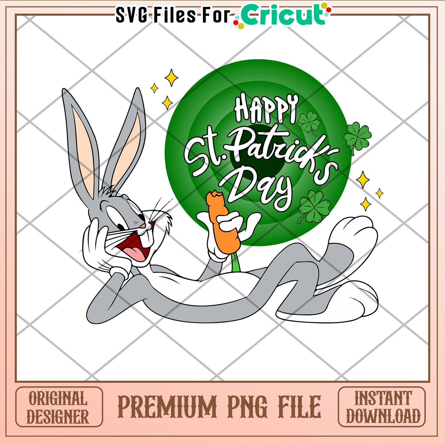 Happy St Patricks Day PNG for Cricut Crafts Download