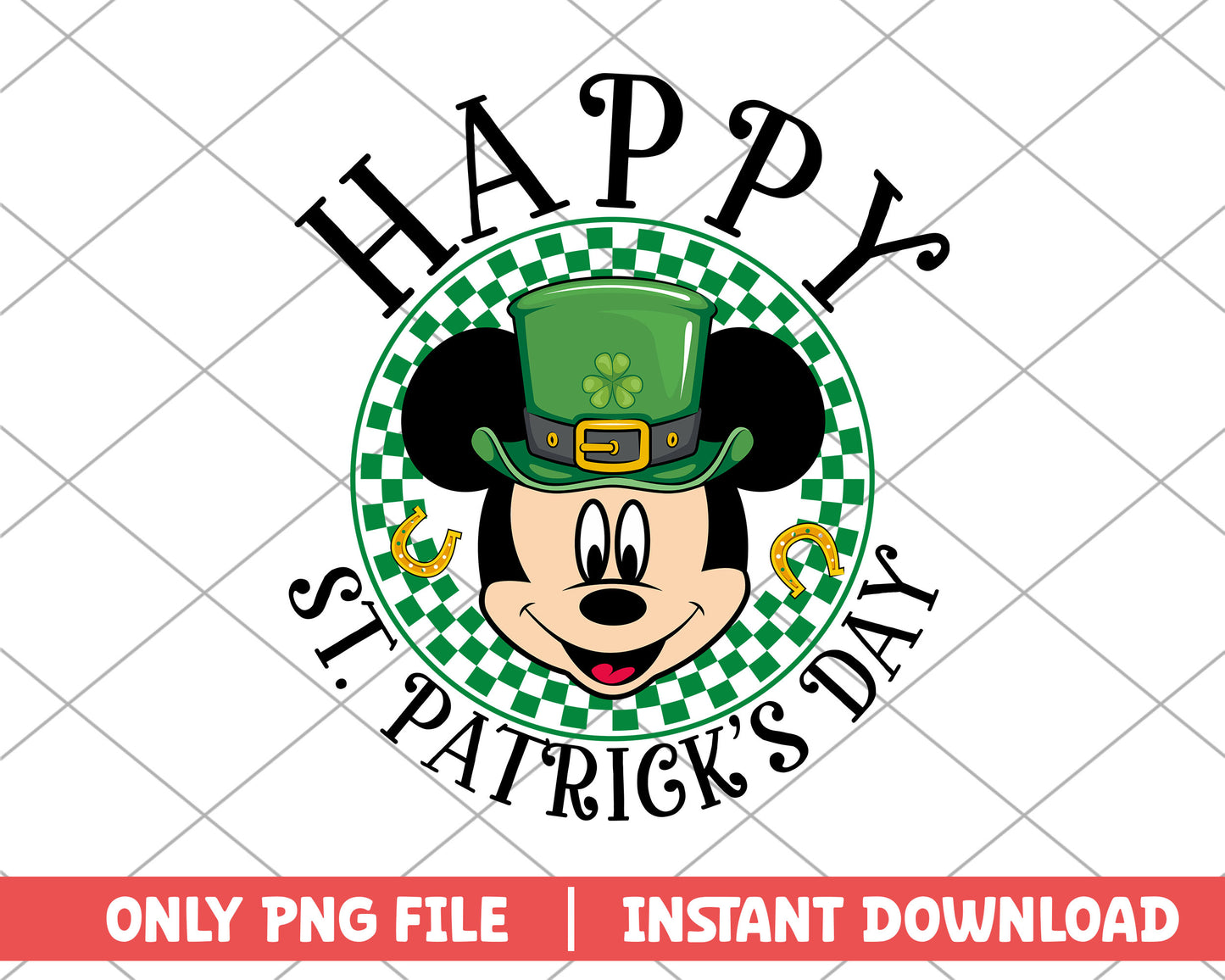 Happy st.parick's day boy disney png