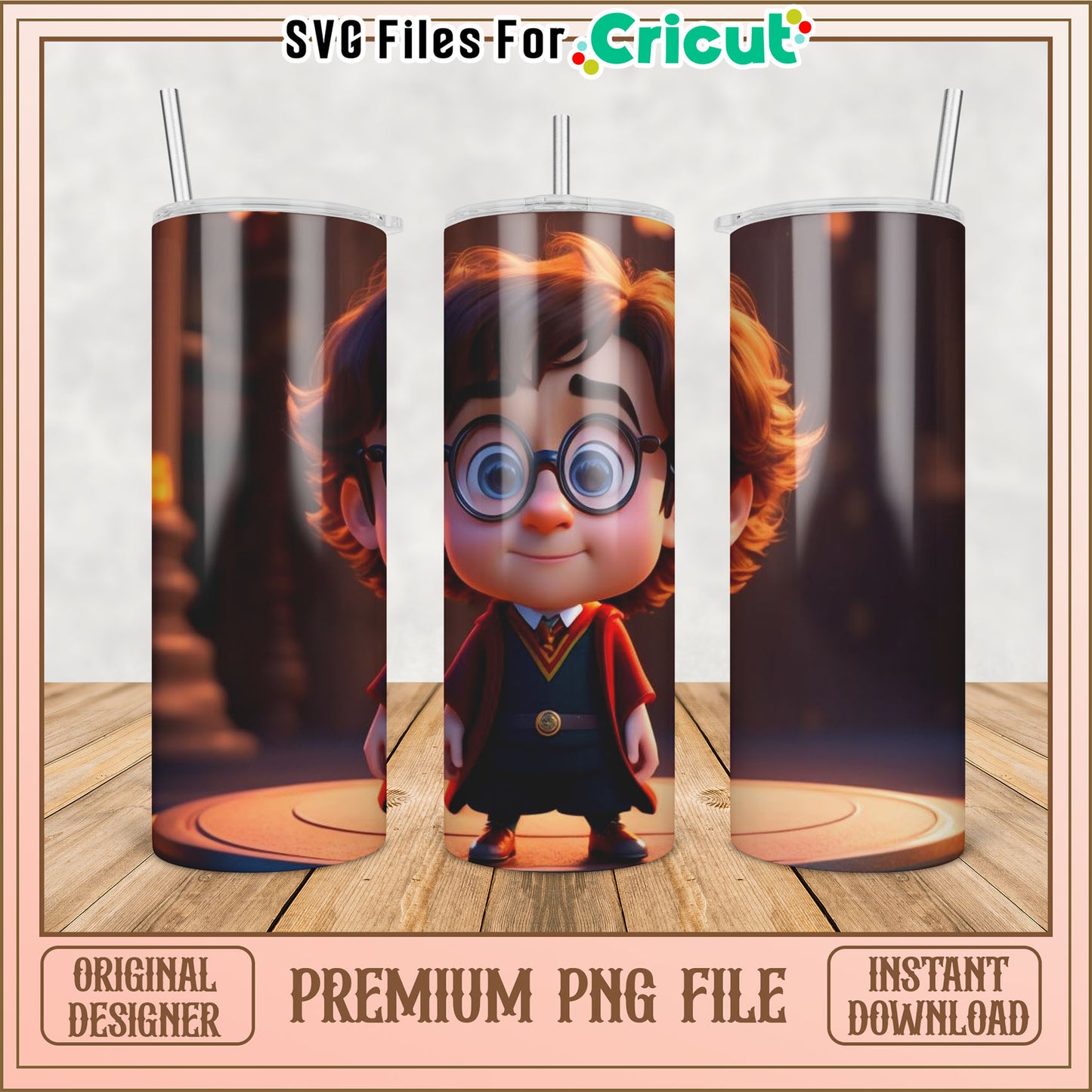 Harry Potter PNG Sublimation Design