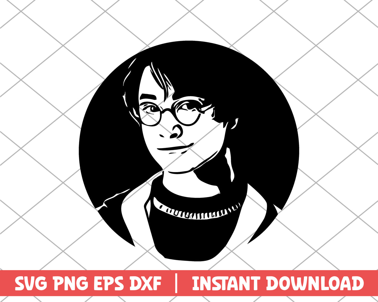 Harry Potter fanart cartoon svg