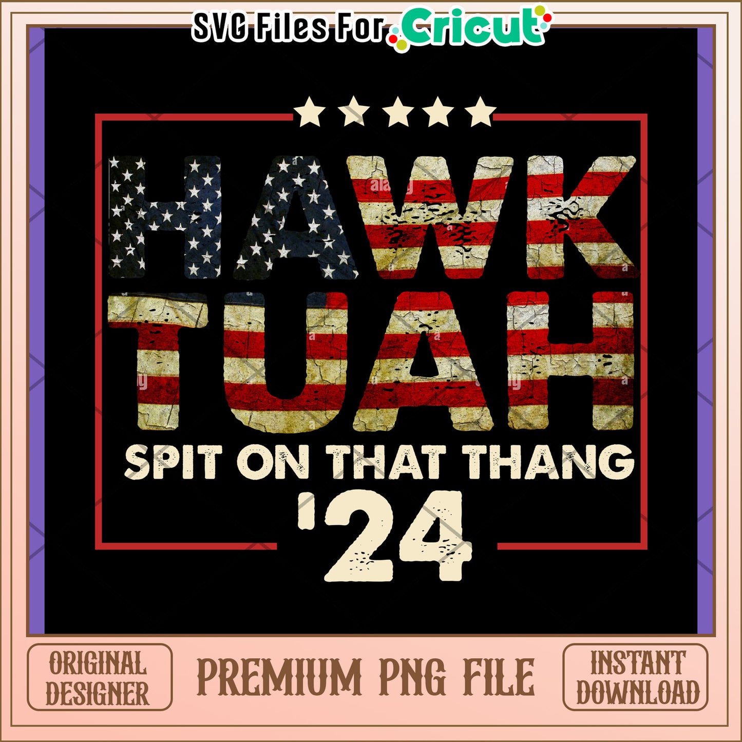 Hawk Tuah PNG Design 2024 - Premium Download