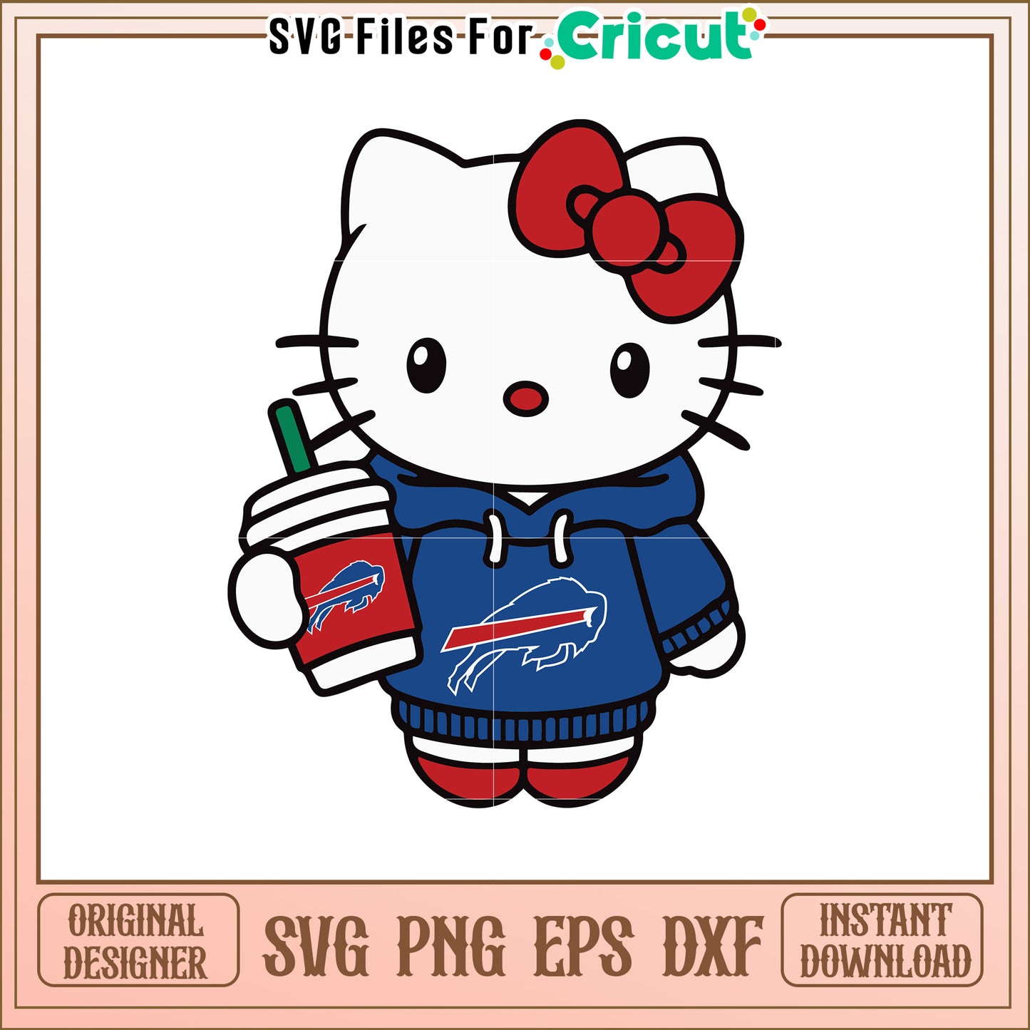 Hello Kitty Bills SVG Design for Fans and Crafters
