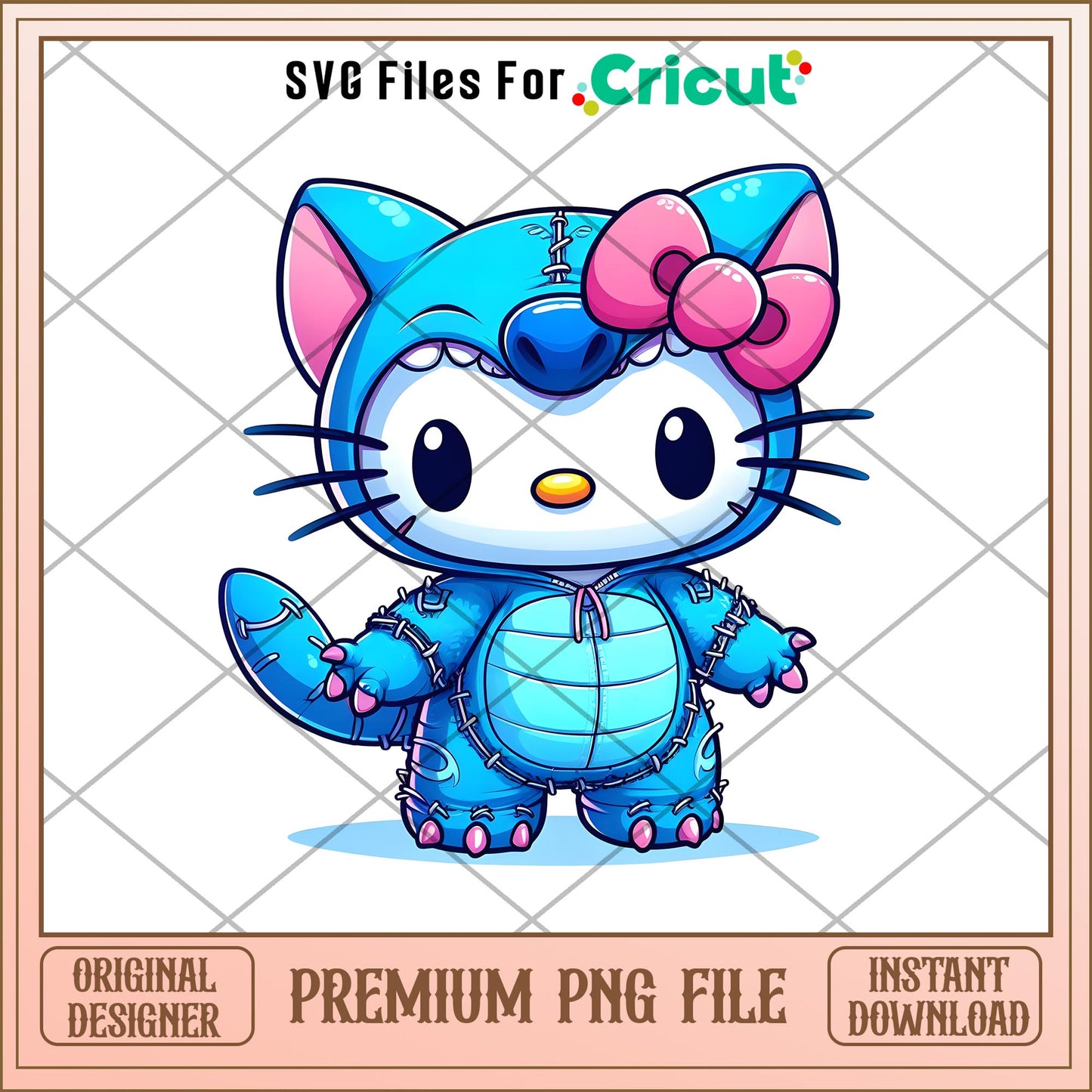 Hello Kitty Squirtle design png, Disney characters png, Digital Download