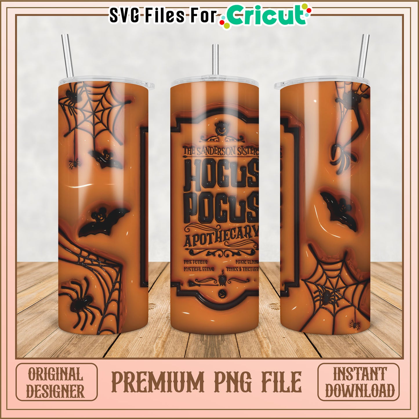 Hocus Pocus Apothecary PNG Sublimation Design