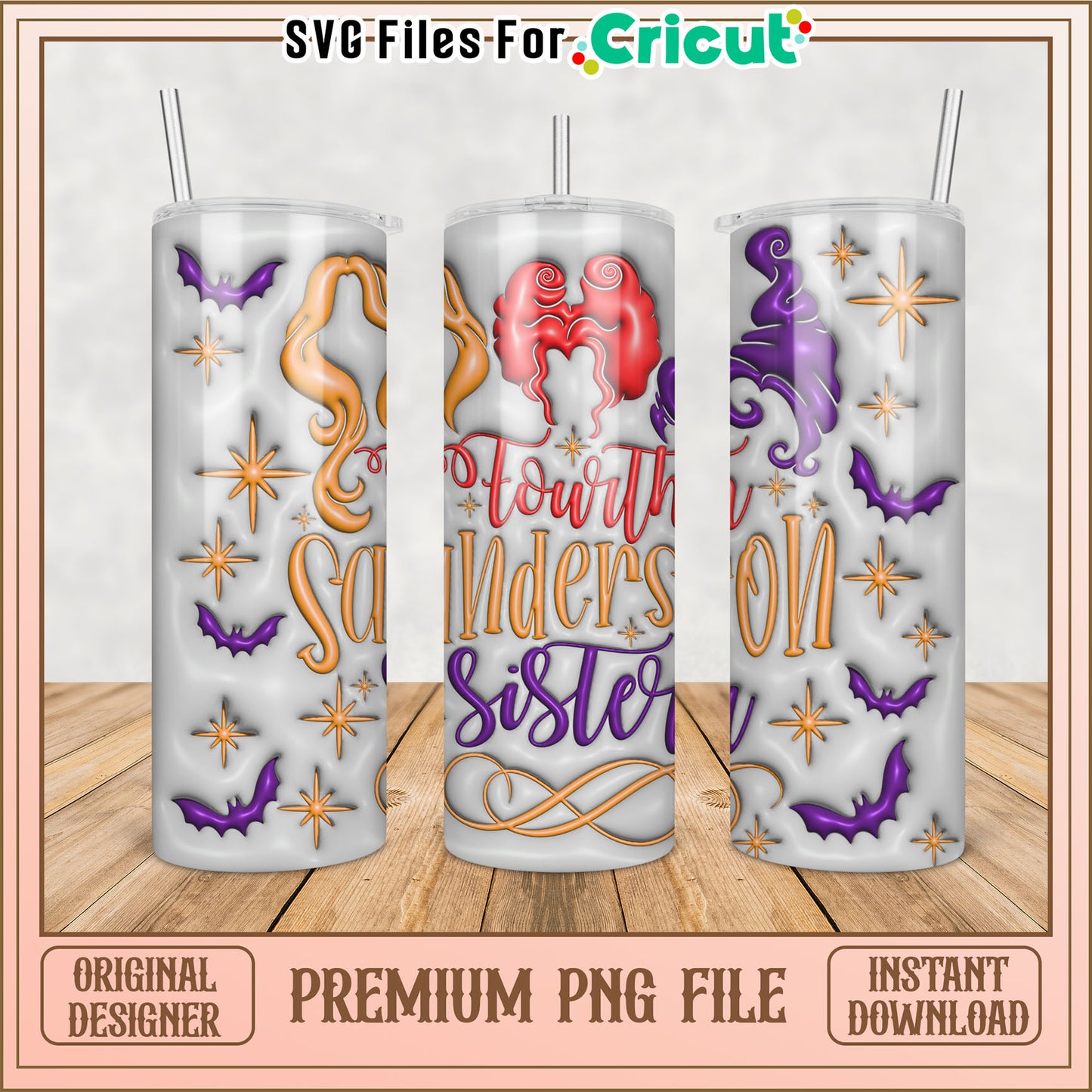 Hocus Pocus Halloween PNG Sublimation Design
