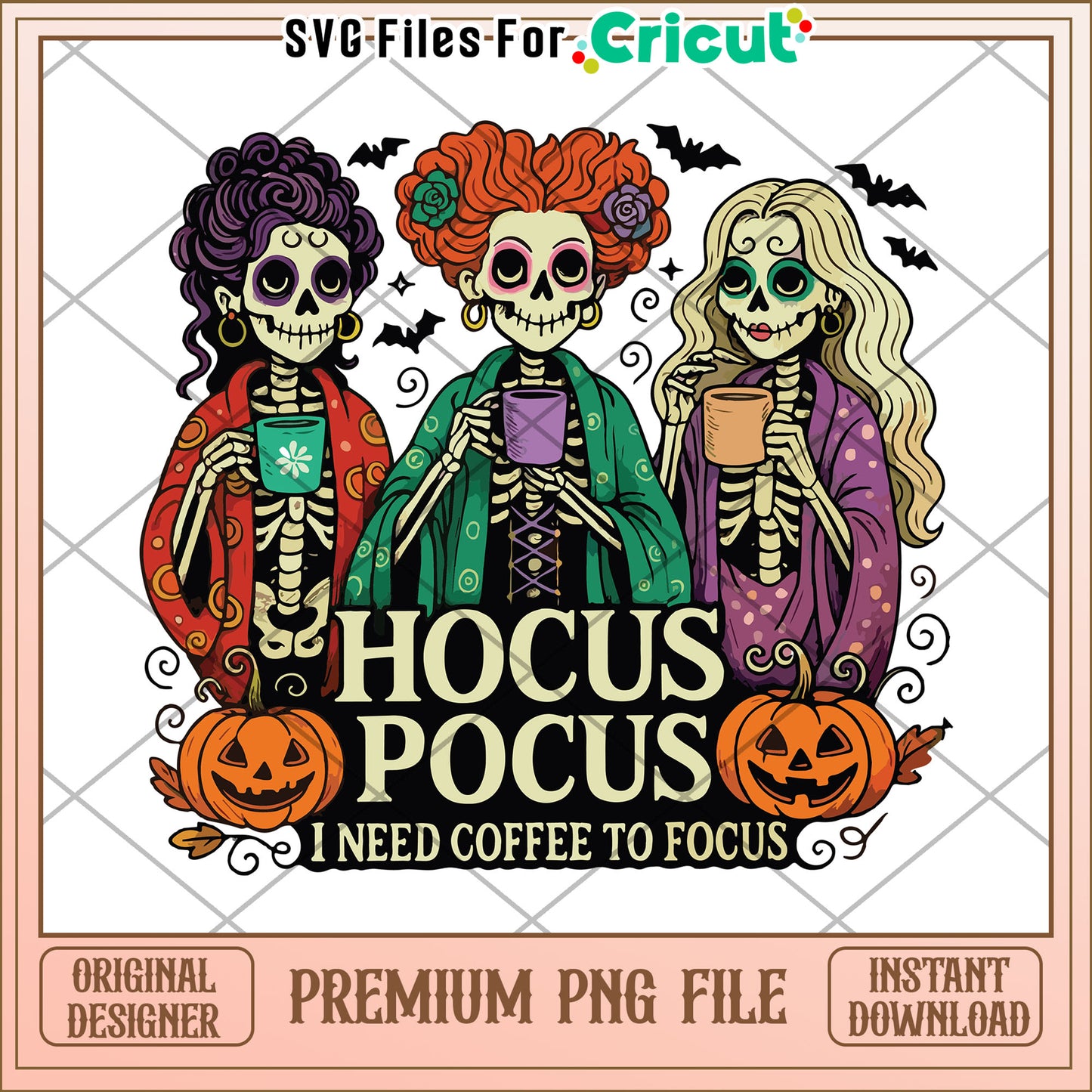Hocus pocus png, halloween costumes png, spooky halloween png