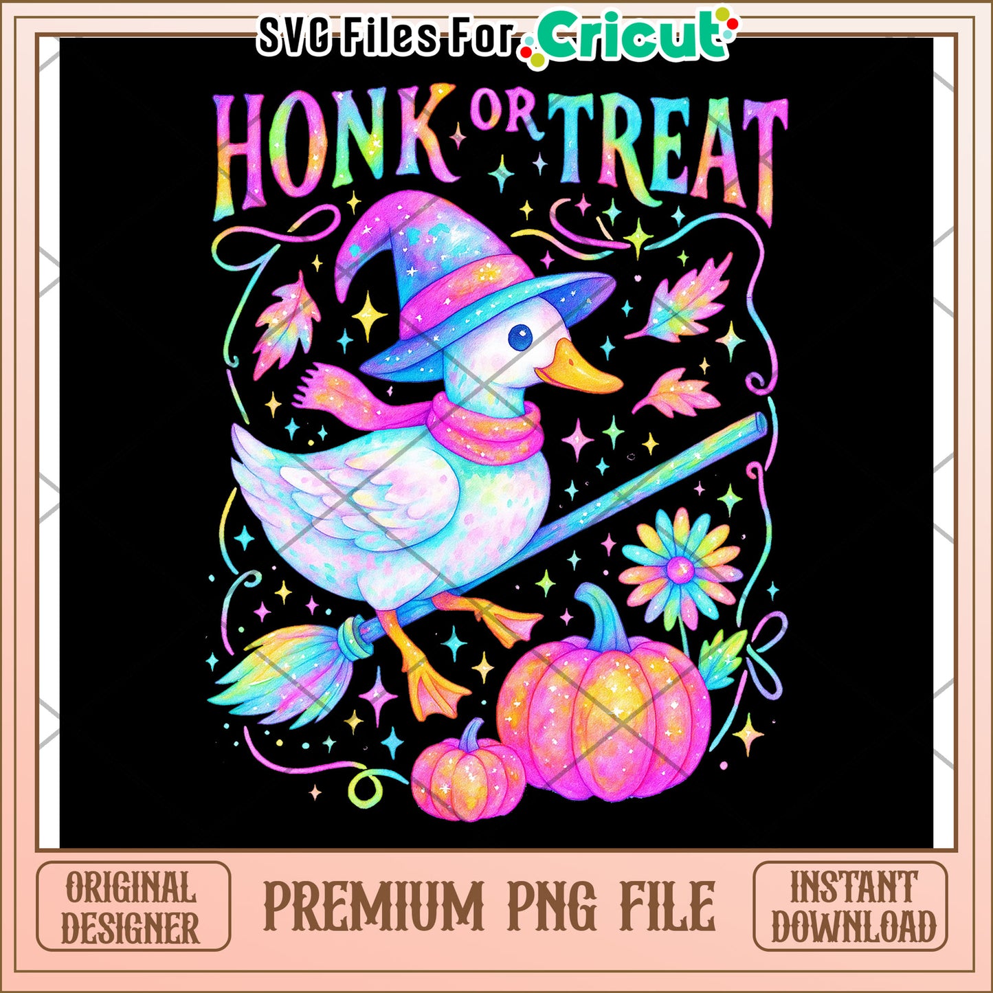 Honk or treat halloween neon png, halloween characters png, halloween cartoons png