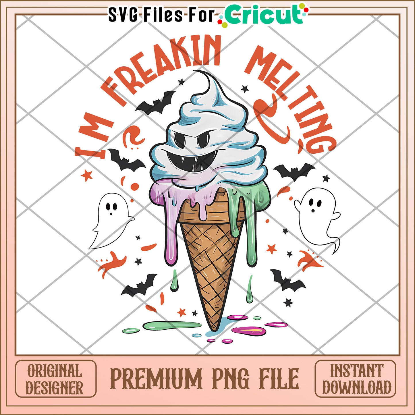 Horror Im Freakin Melting Summer Halloween PNG_0907241040
