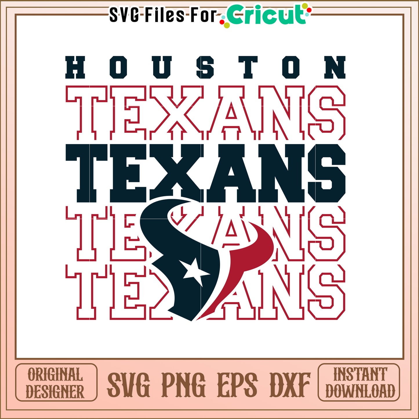 Houston Texans SVG Design