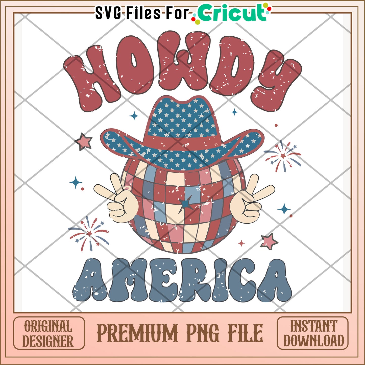 Howdy america png, friendly greeting png, casual phrase png