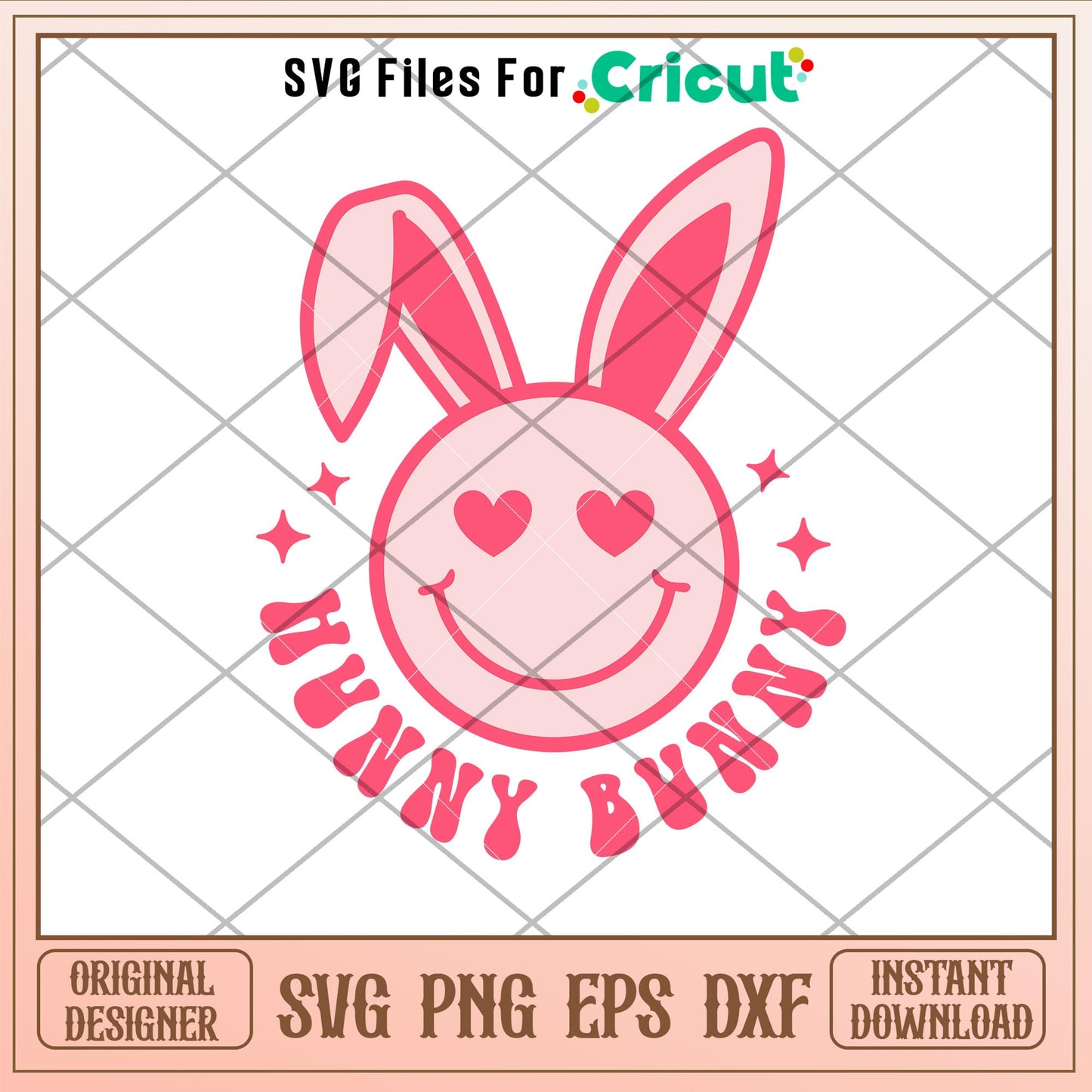 Hunny Bunny, Hugs And Kisses Red Truck Svg