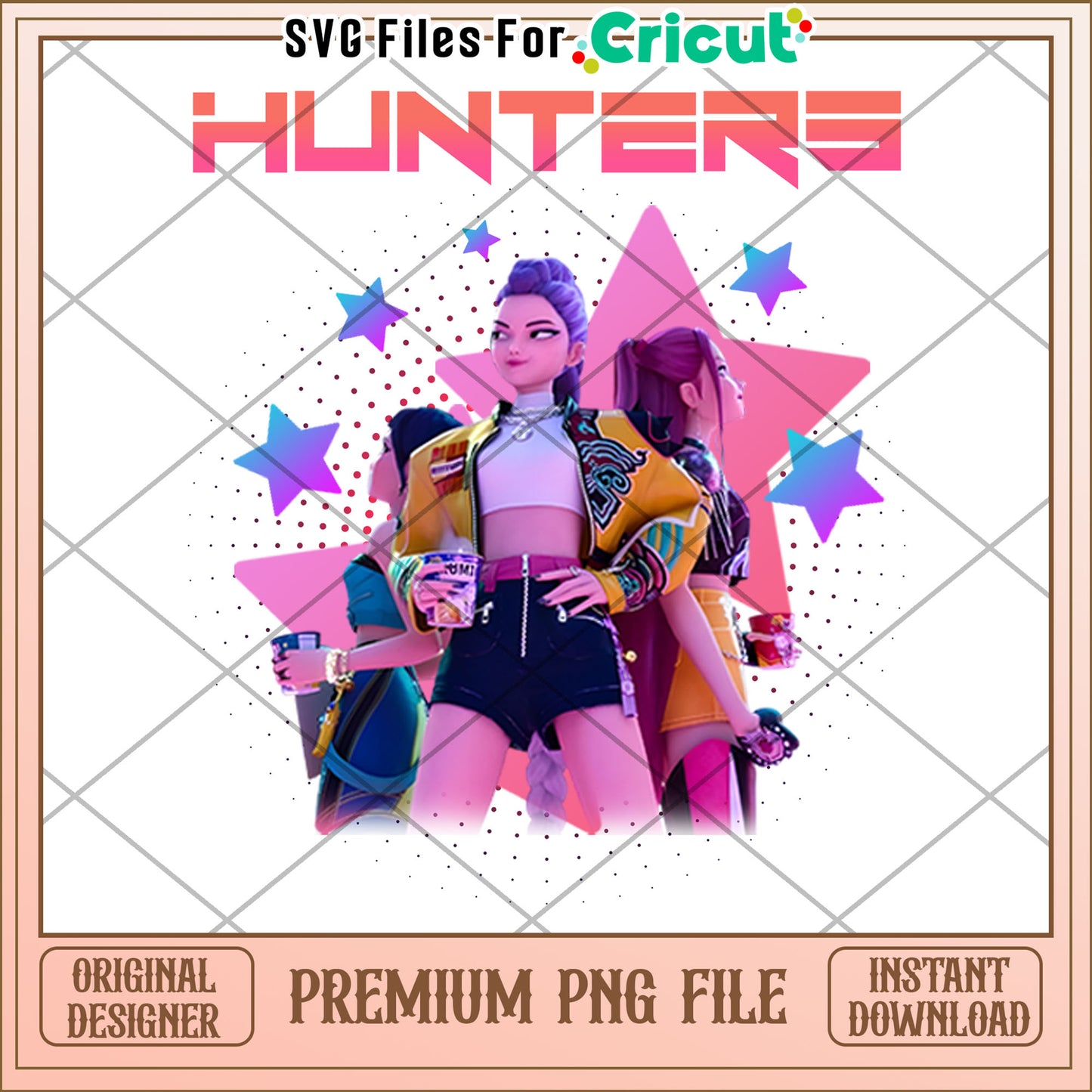 Hunters png, kpop png, korean anime png