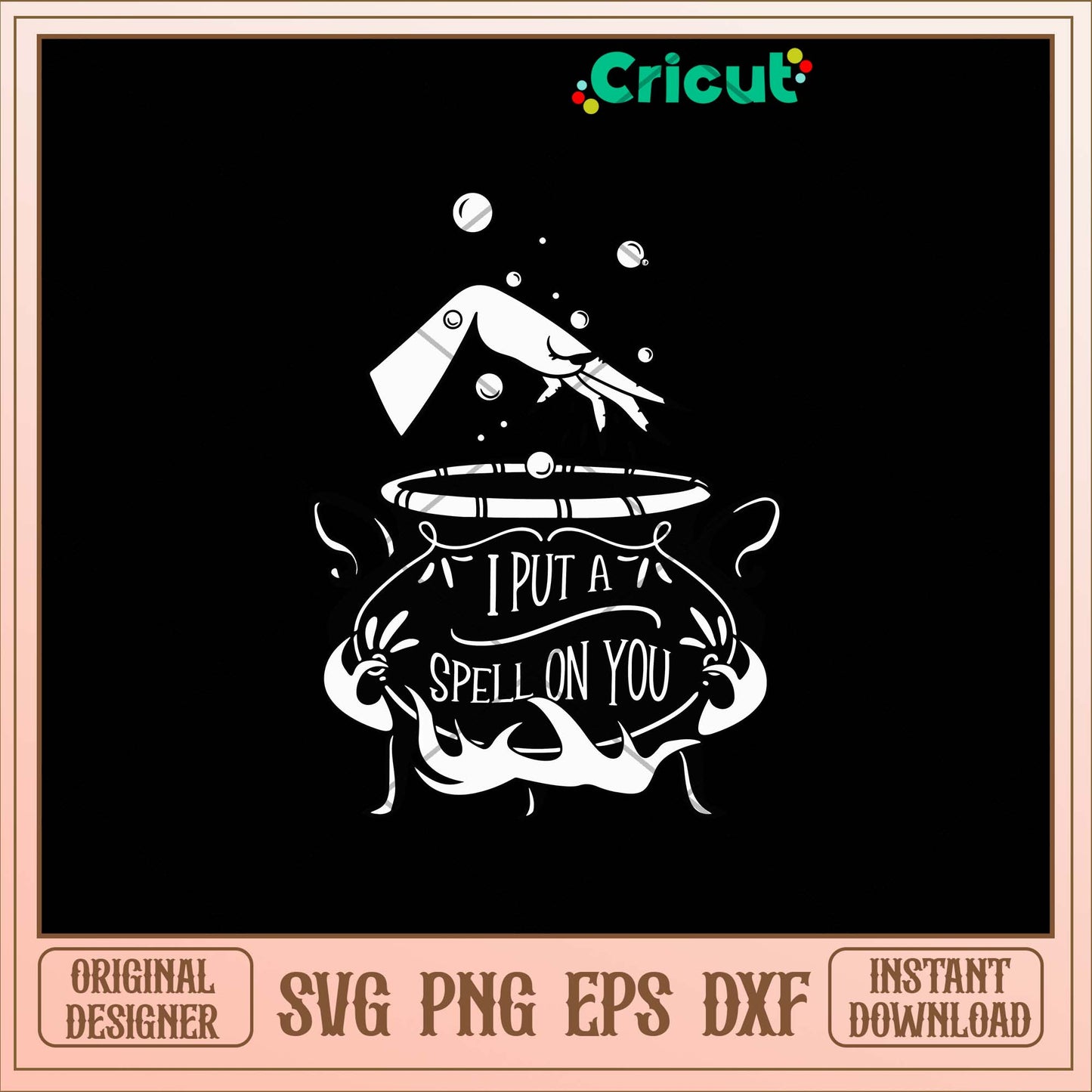 I Put A Spell On You Svg