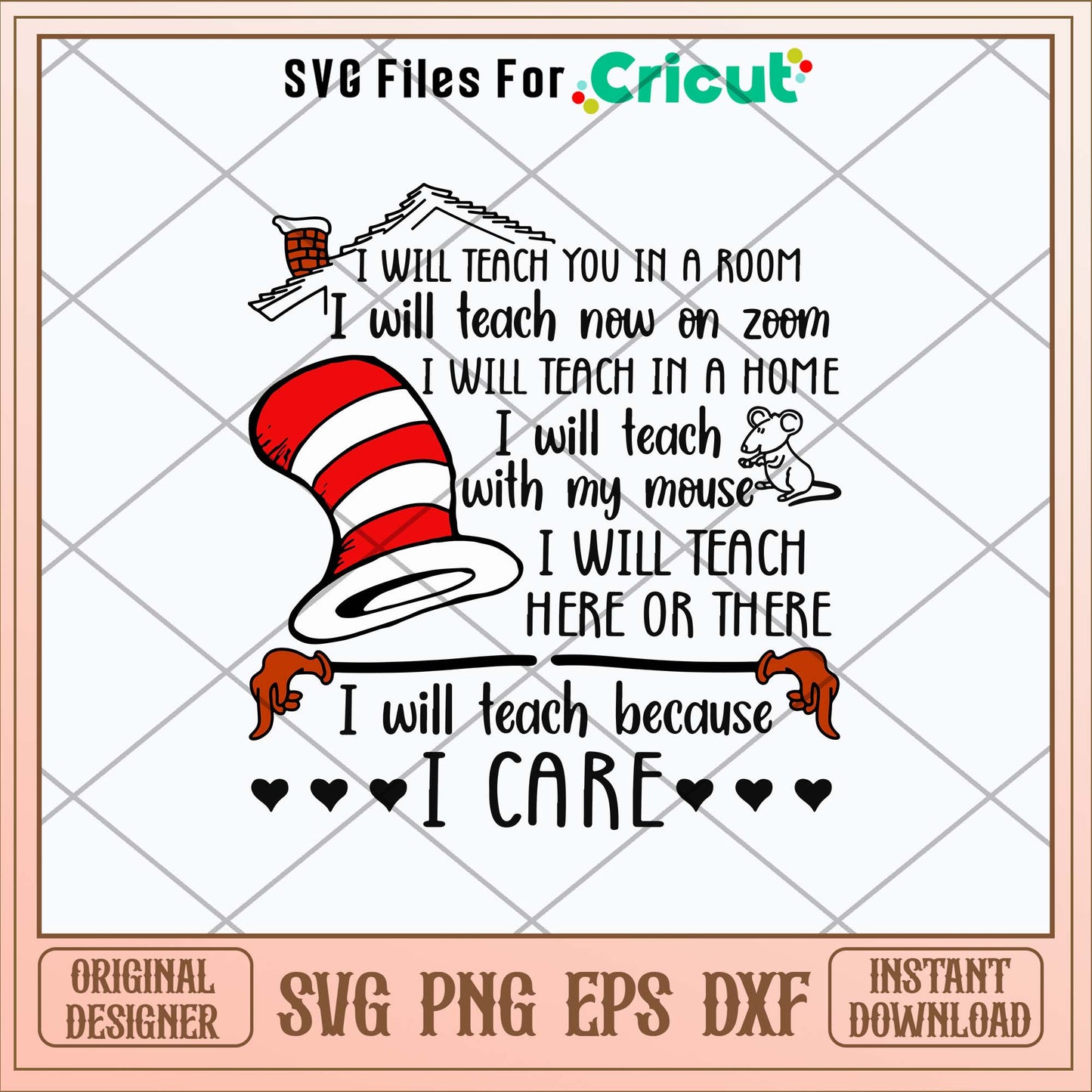 I Will Teach You In A Room I Will Teach Now On Zoom Svg