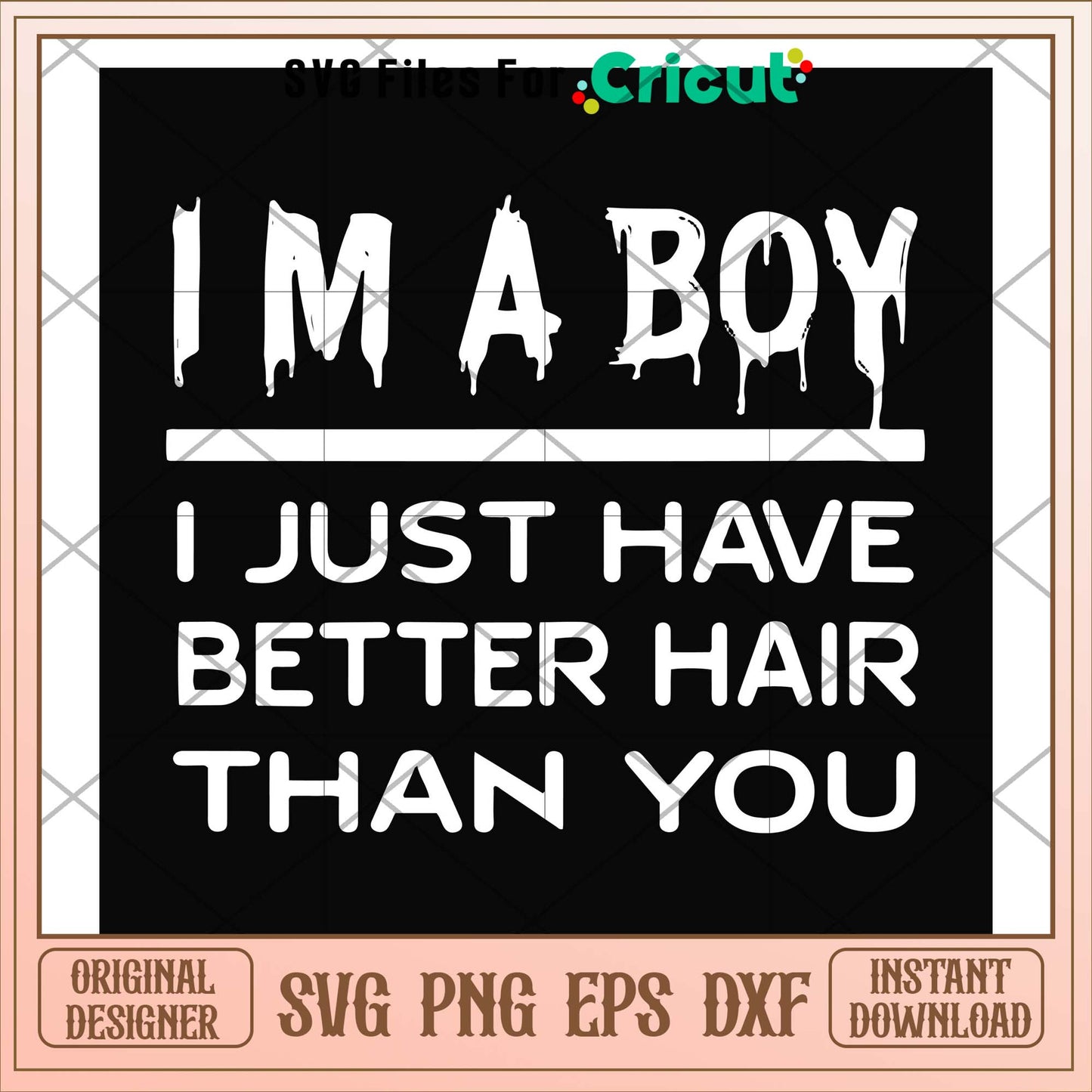 I just have better hair than you svg, hair svg, funny svg