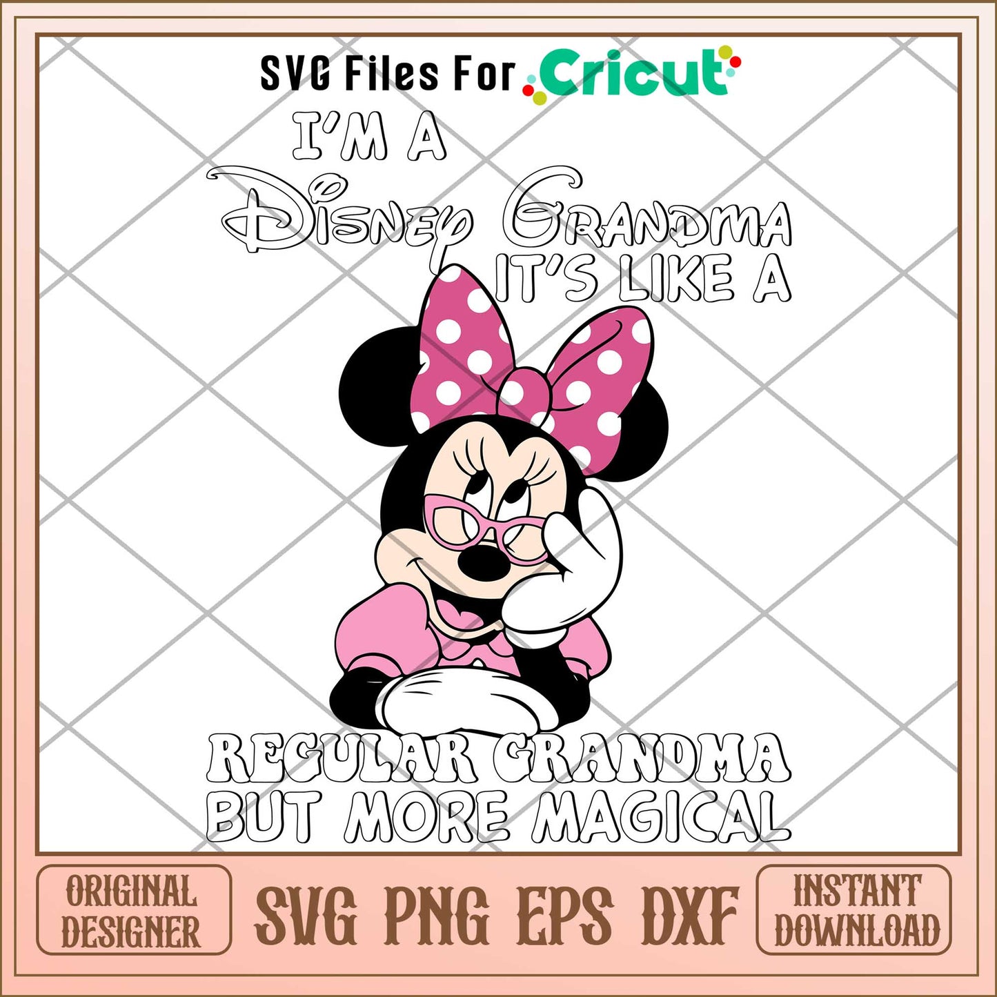 I’m A Disney Grandma svg, disney character svg, digital download