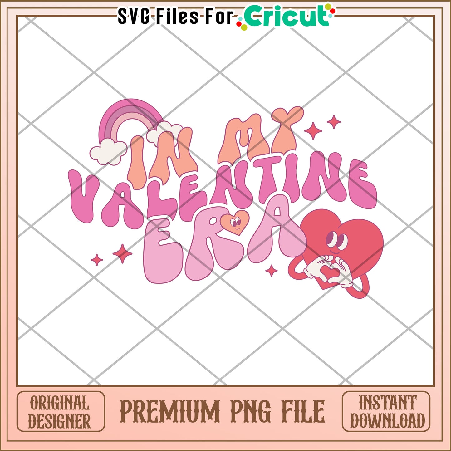 In My Valentine Era PNG Design