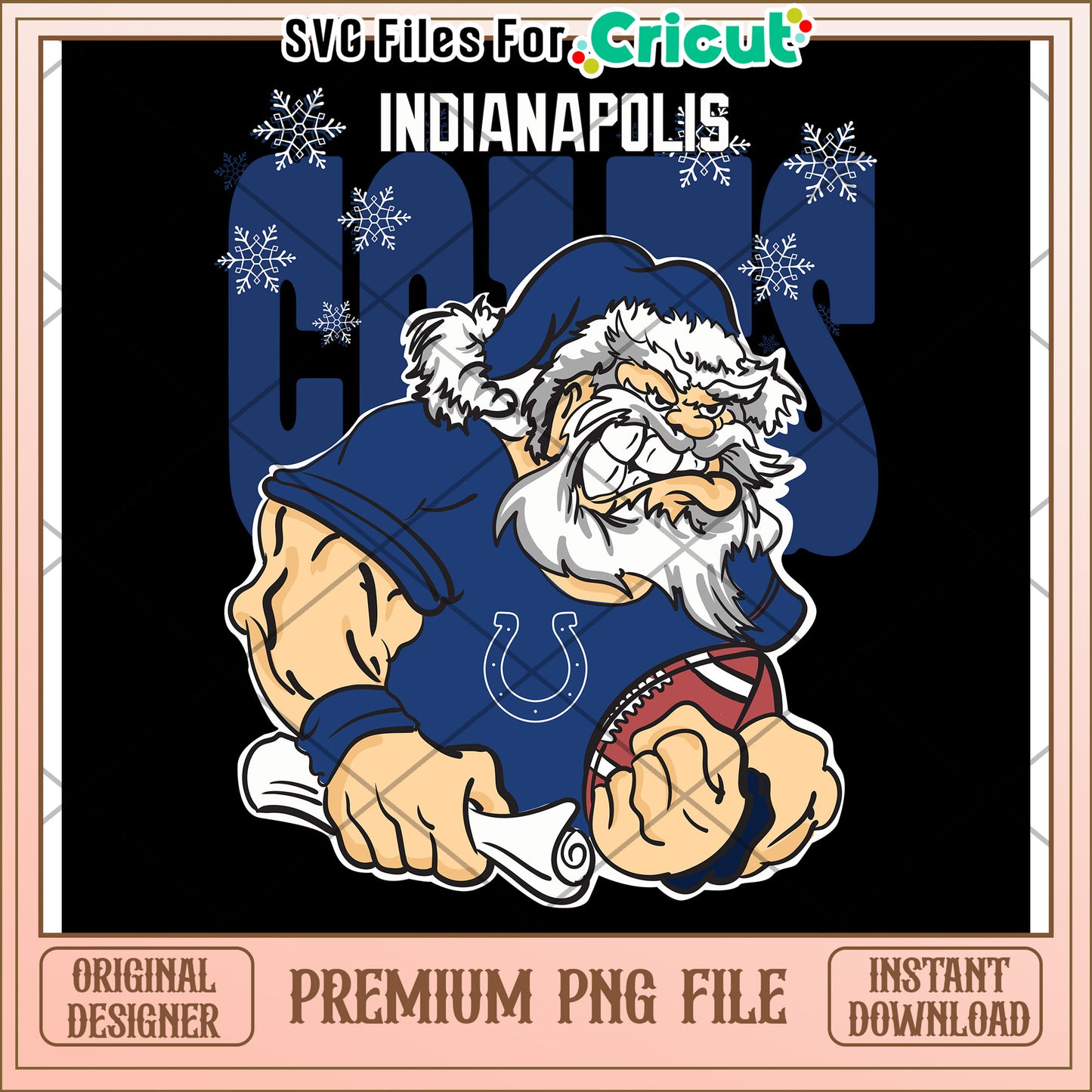 Indianapolis Colts PNG File for Cricut, Download Premium Design