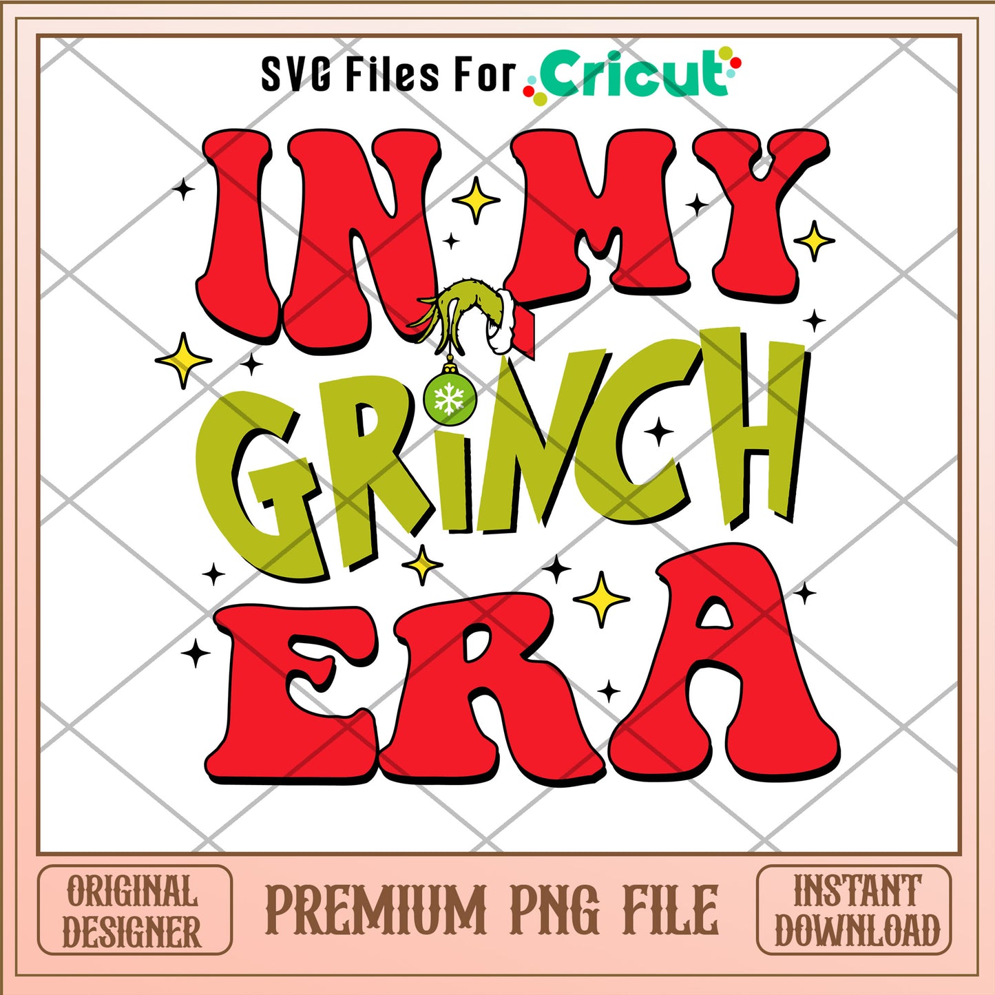 In my grinch era png, the grinch png, merry christmas png