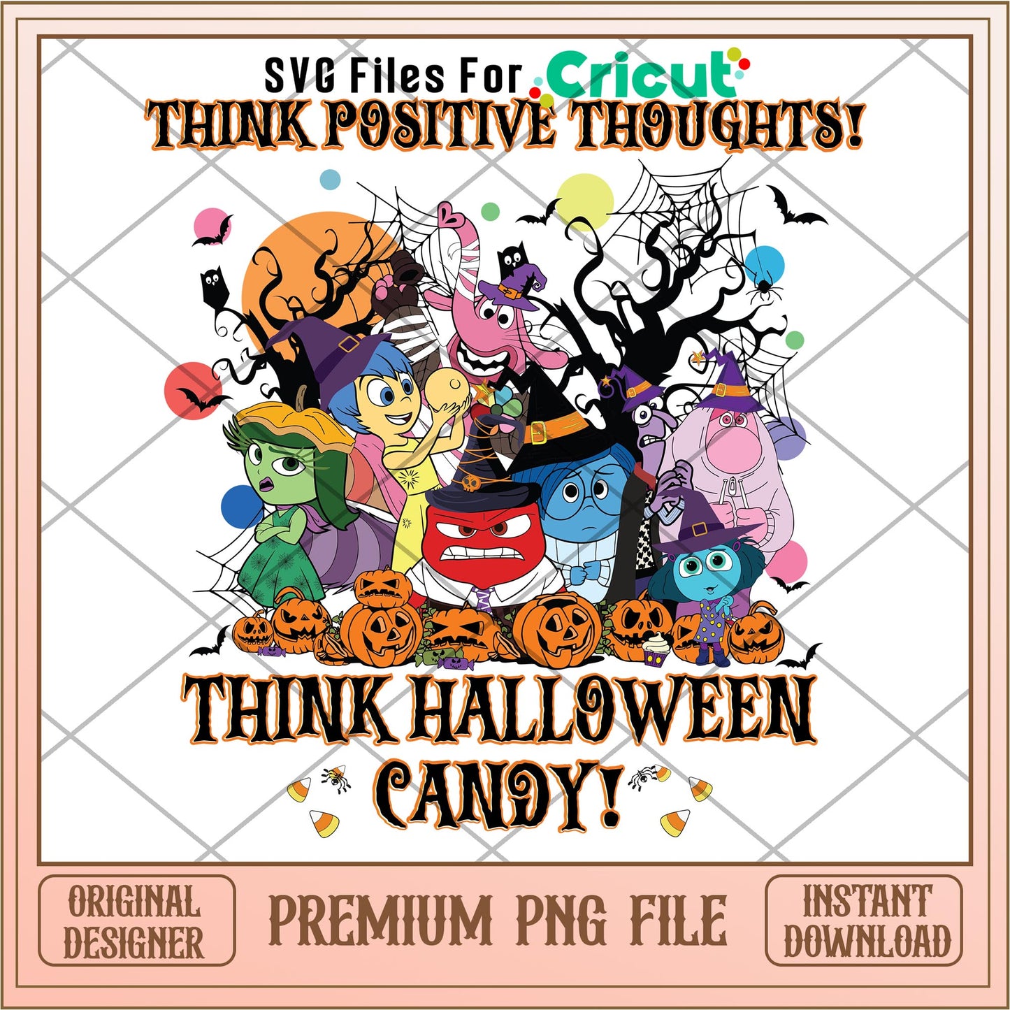 Inside Out 2 characters png, Inside Out 2 png, digital download