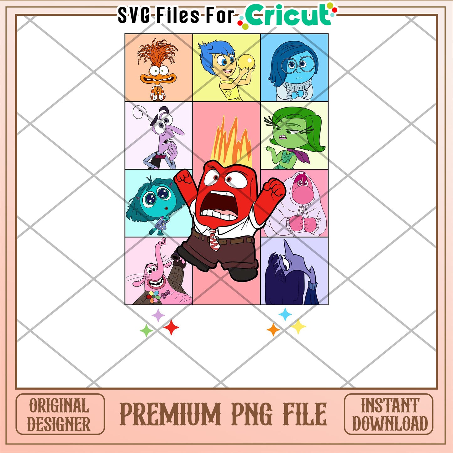 Inside Out PNG Cricut Files