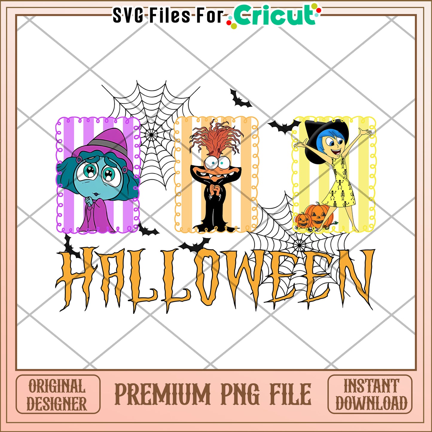 Insidout halloween 2 png, halloween horror nights png, autumn png