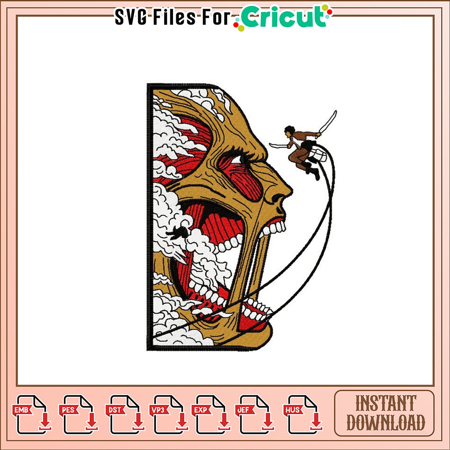 Intricate Embroidery Design for Unique Projects Download