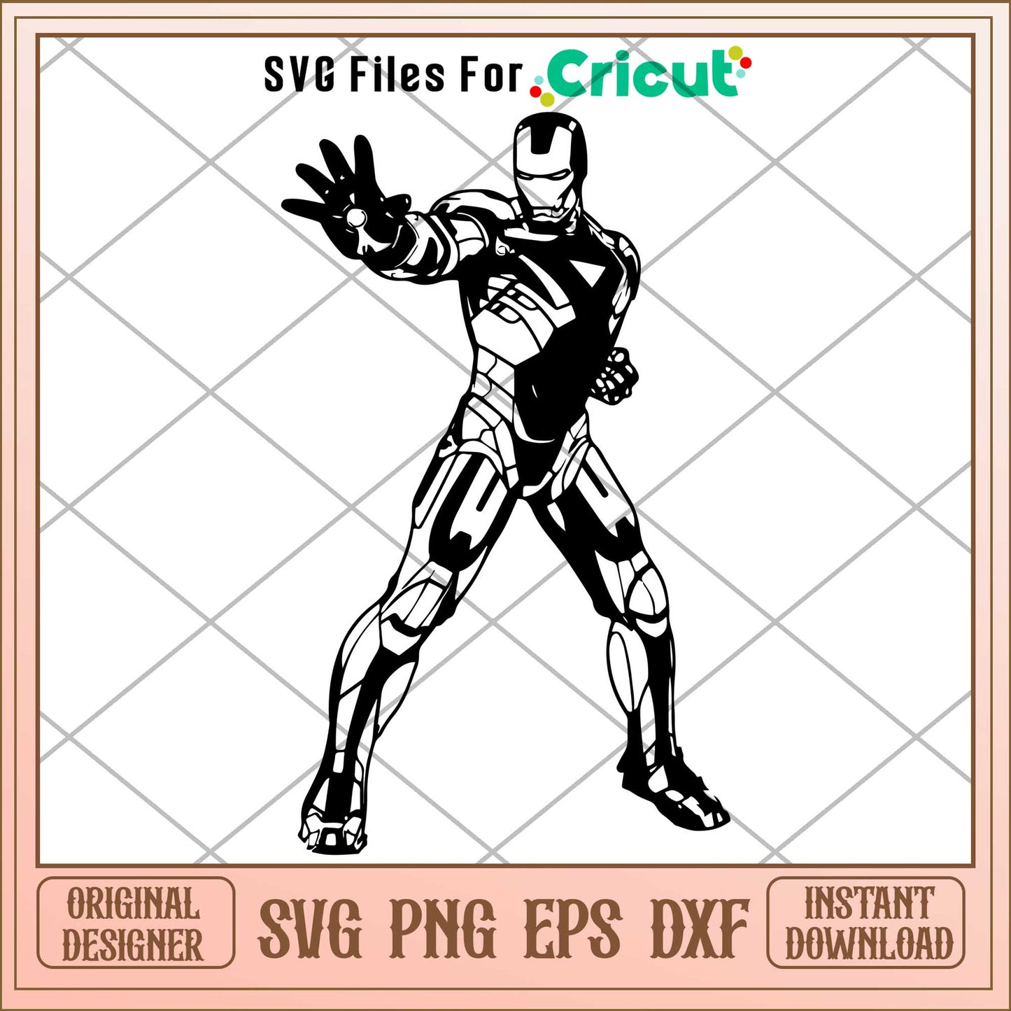 Iron man coloring black svg, maverl character svg, Digital Download