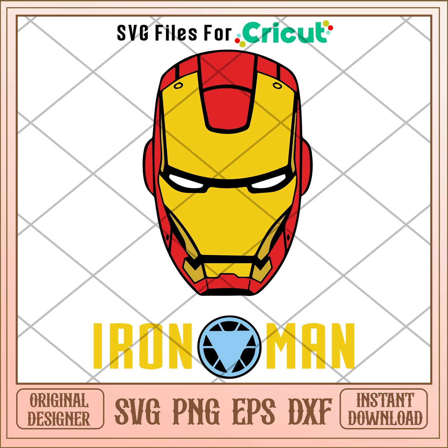 Iron man heead svg, maverl character svg, Digital Download