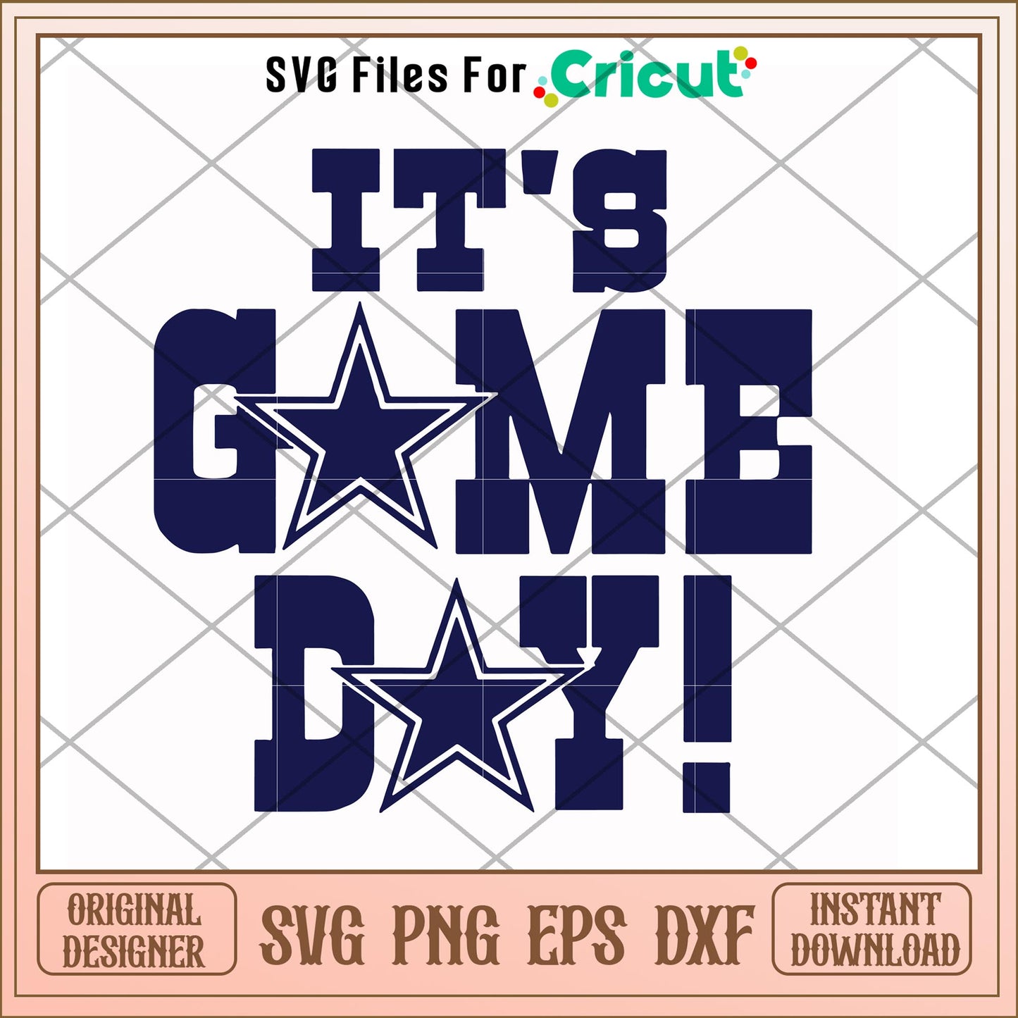 It's game day cowboys logo svg, cowboys svg, new nfl svg