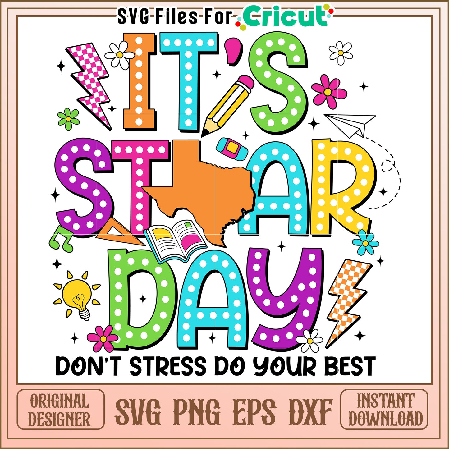 Its Star Day SVG Cut File Cricut PNG EPS DXF