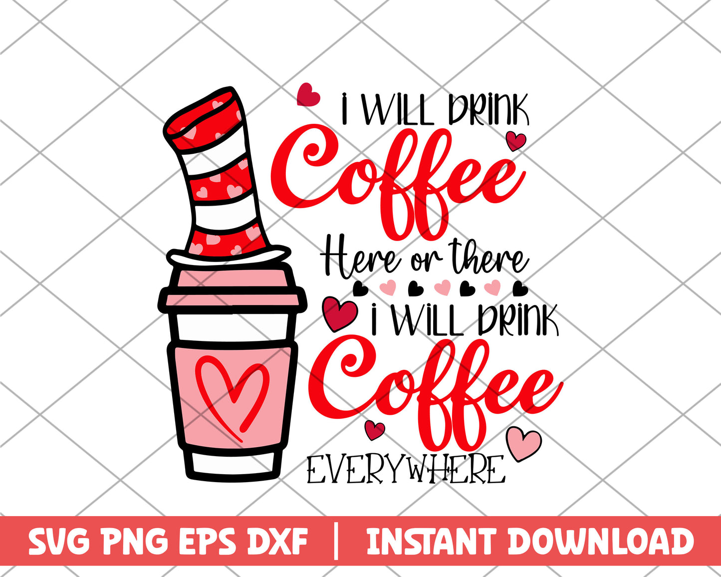 I will drink coffee svg