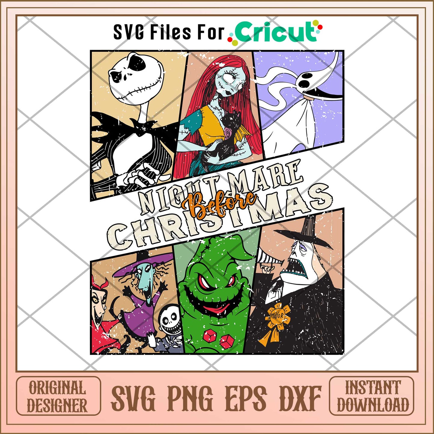 Jack and Sally Nightmare Before Christmas svg, The Nightmare Before Christmas svg, Disney characters svg, Digital Download