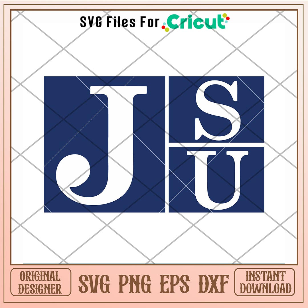 Jackson State Tigers Logo Svg, NCAA Svg, Png Dxf Eps Digital File