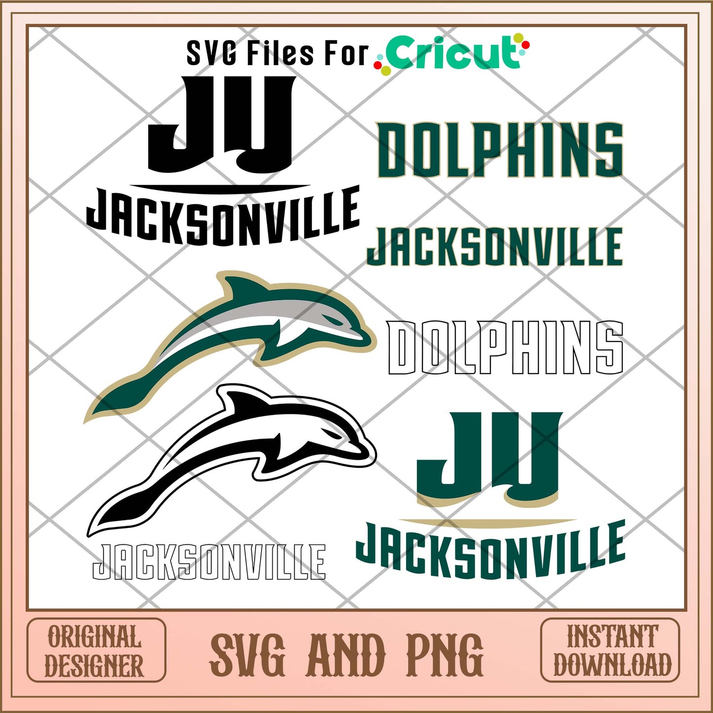 Jacksonville Dolphins svg, Jacksonville Dolphins svg bundle, NCAA svg