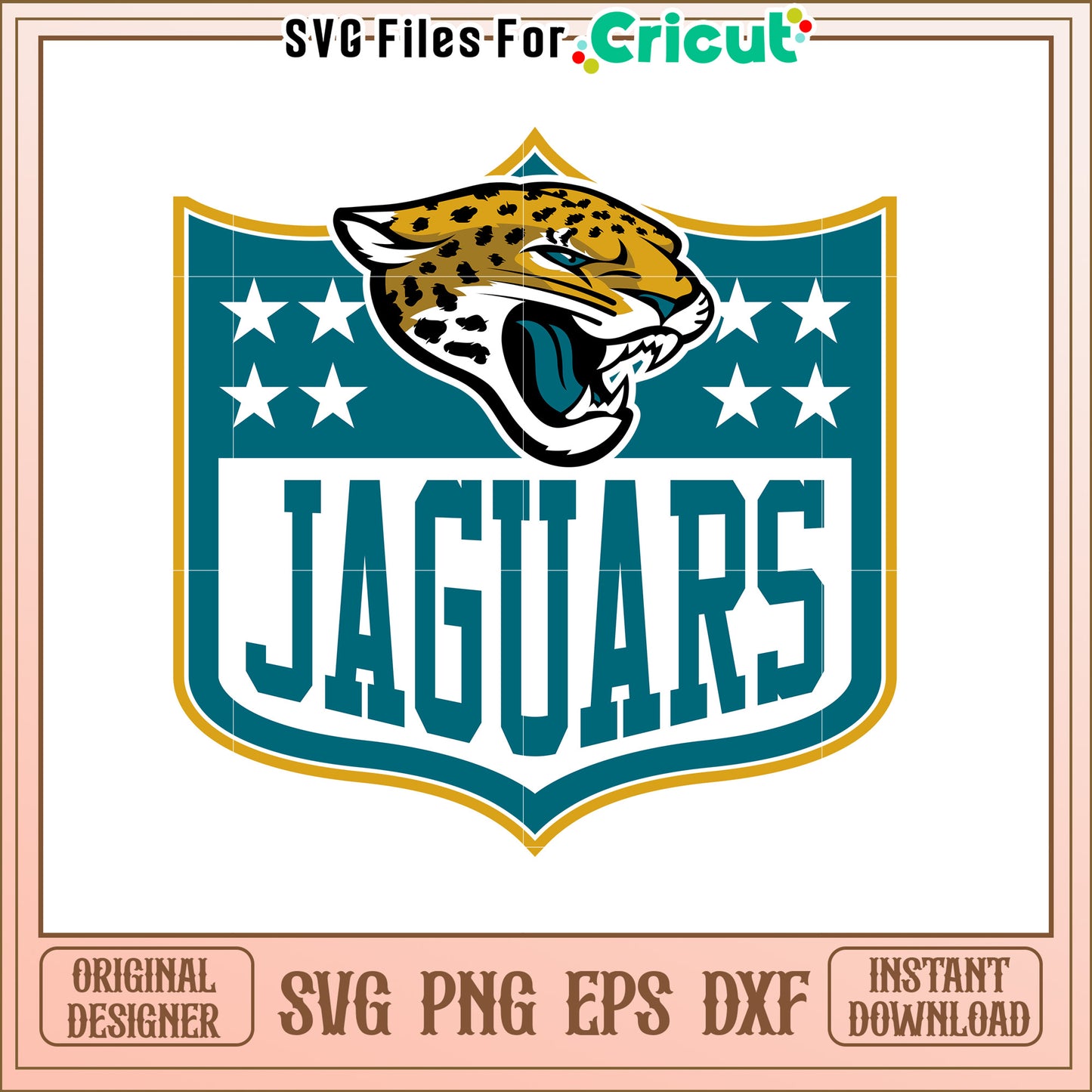 Jacksonville Jaguars SVG Logo Design