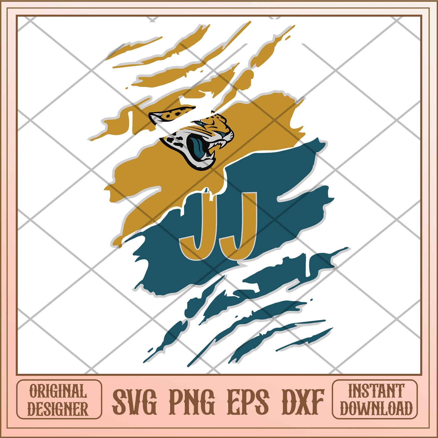 Jacksonville Jaguars svg, ncaa characters svg, digital download