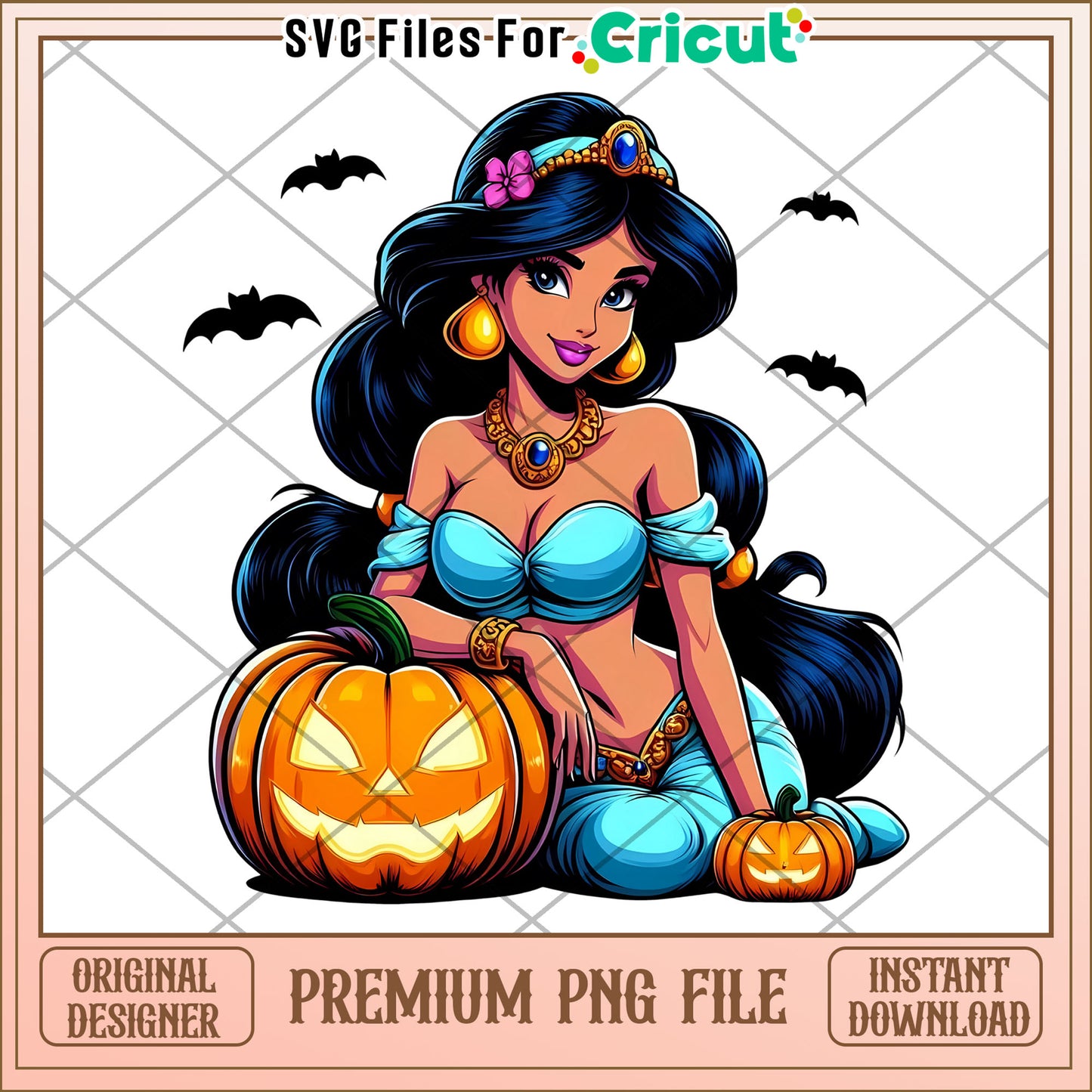 Jasmine beautiful png, halloween costumes png, halloween store png