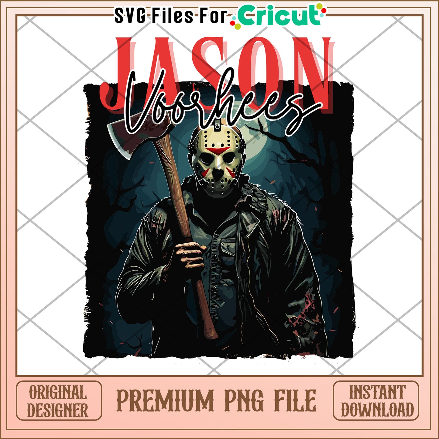 Jason thug life fun png, killers characters png, halloween pumpkin png