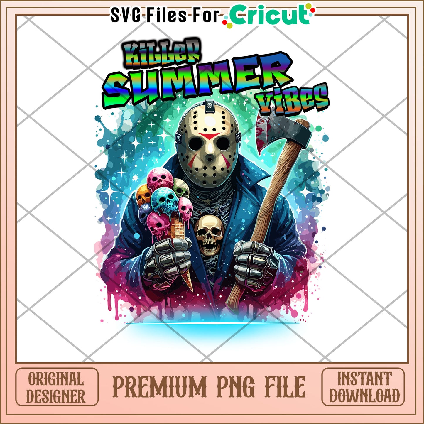 Jason voorhees killers vibes png, spooky characters png, halloween candy png