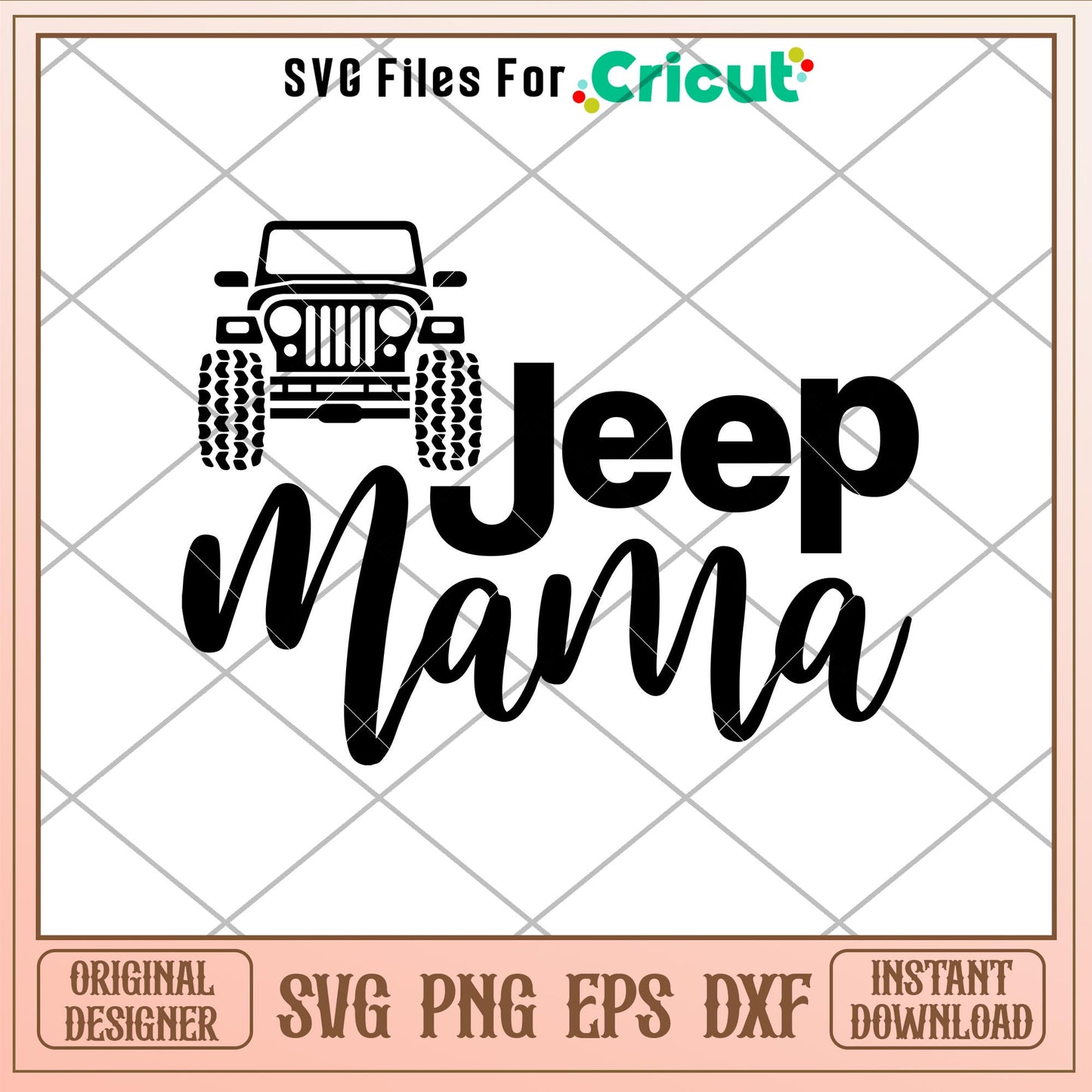 Jeep Mama 1, Jeep Mama Svg