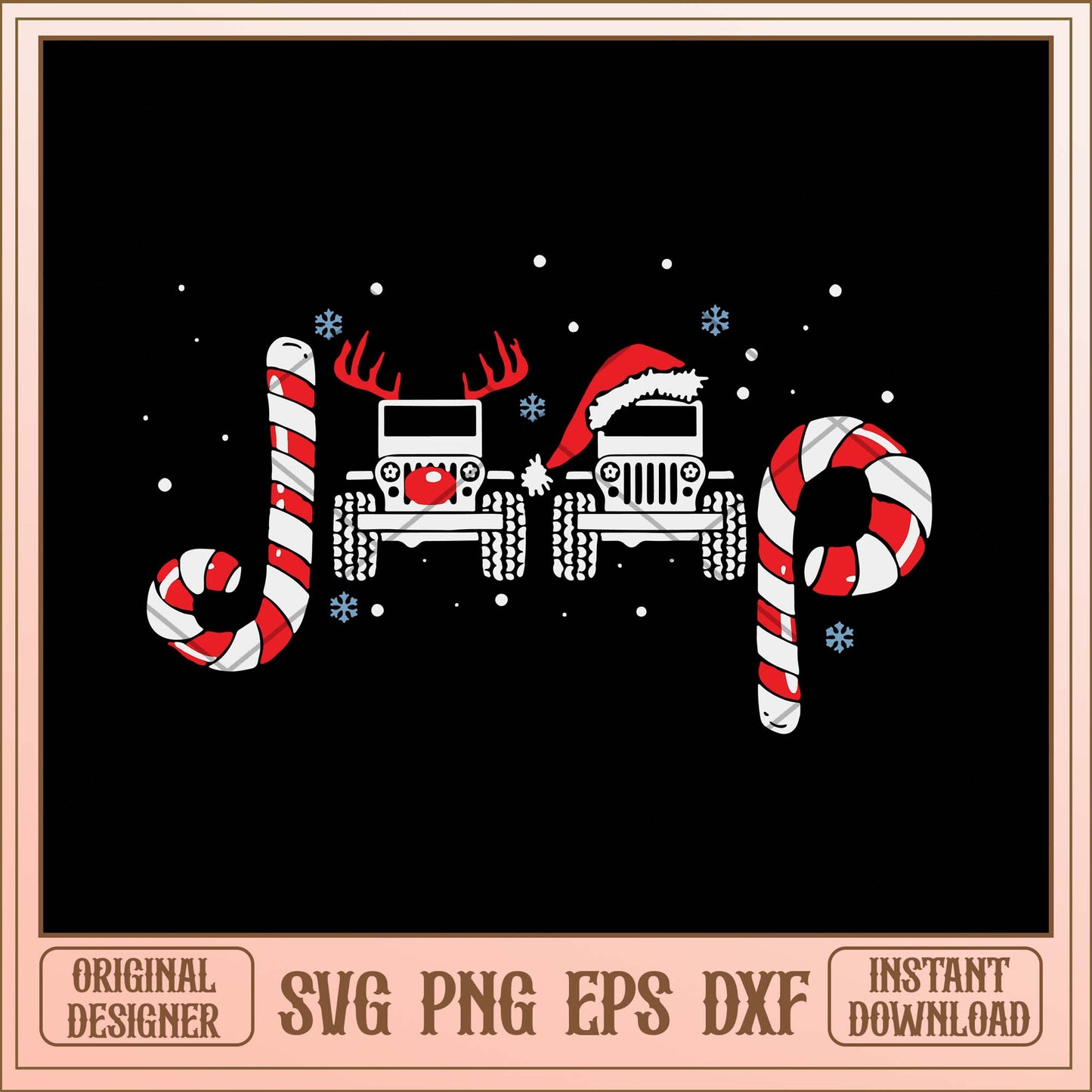 Jeep christmas svg, Jeep christmas candy svg bundle