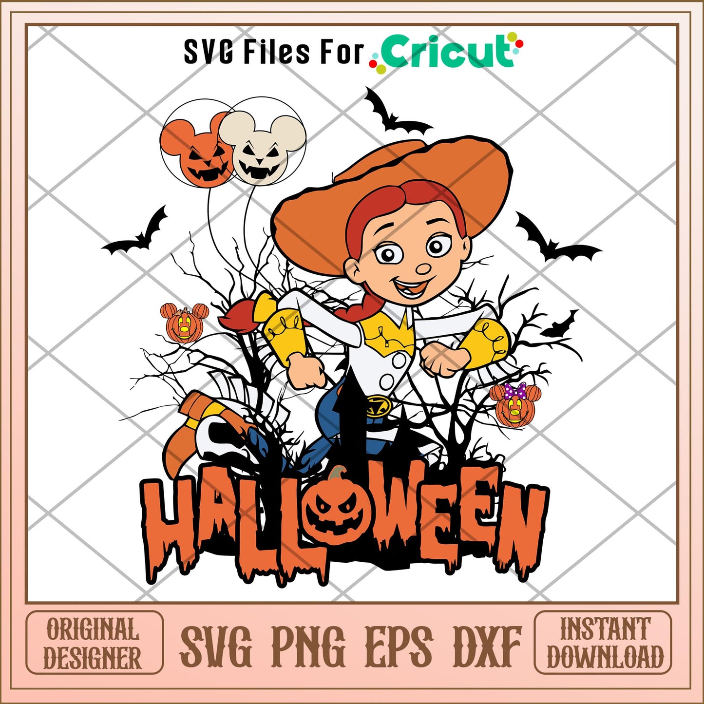 Jessie Halloween svg, Toy Story Characters svg, Digital Download