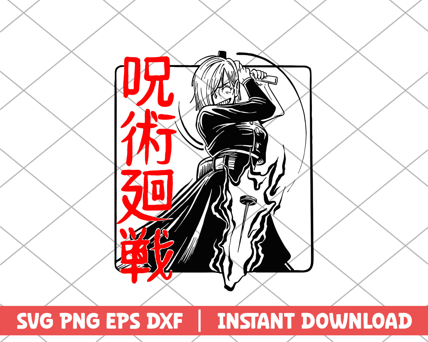 Jujutsu kaisen kugisaki nobara anime svg