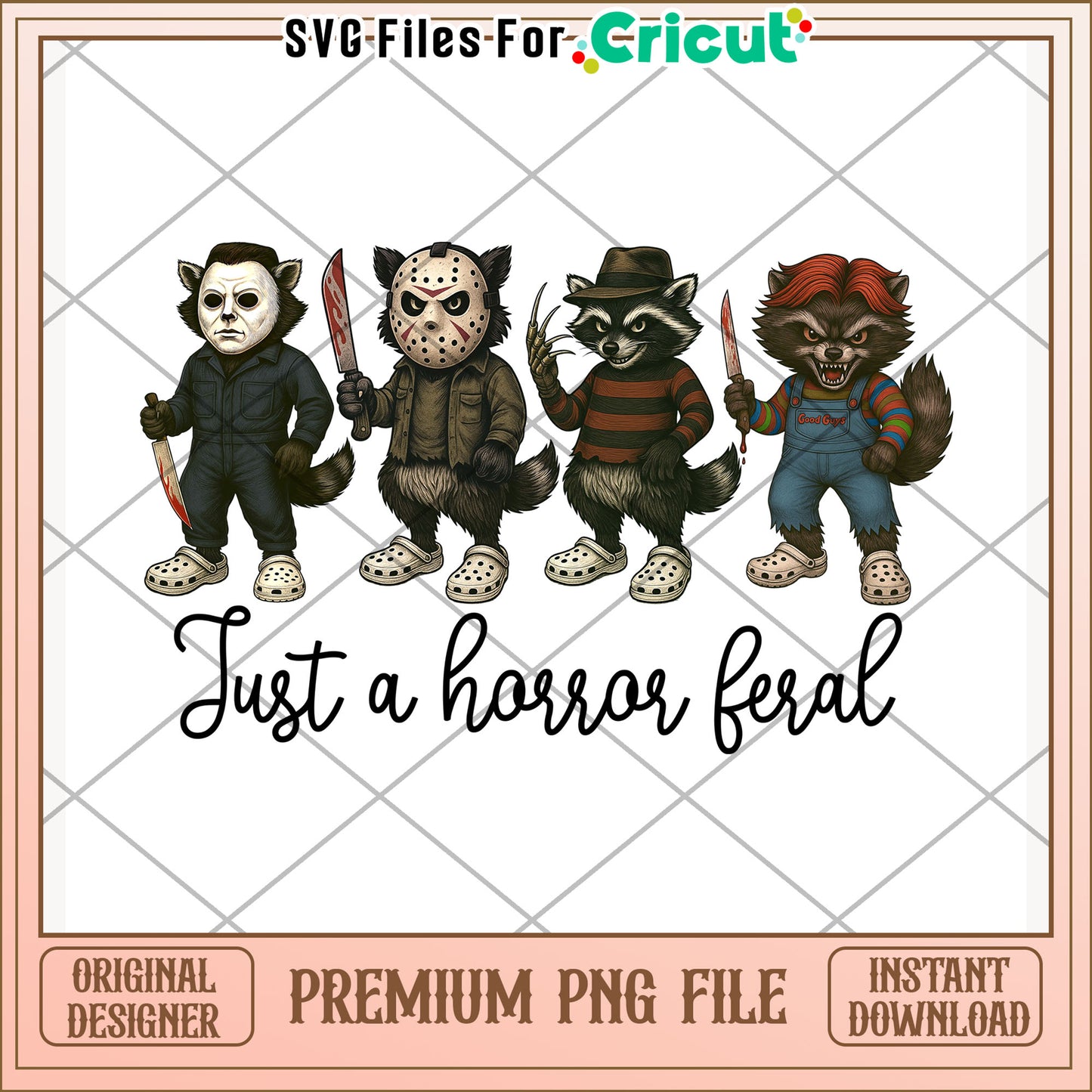 Just a horor feral png, creepy creature png, spooky animal png
