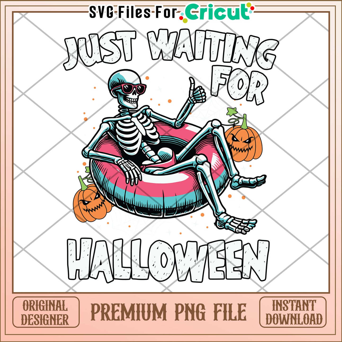 Just waiting for halloween png, halloween decorations png, halloween cartoon png