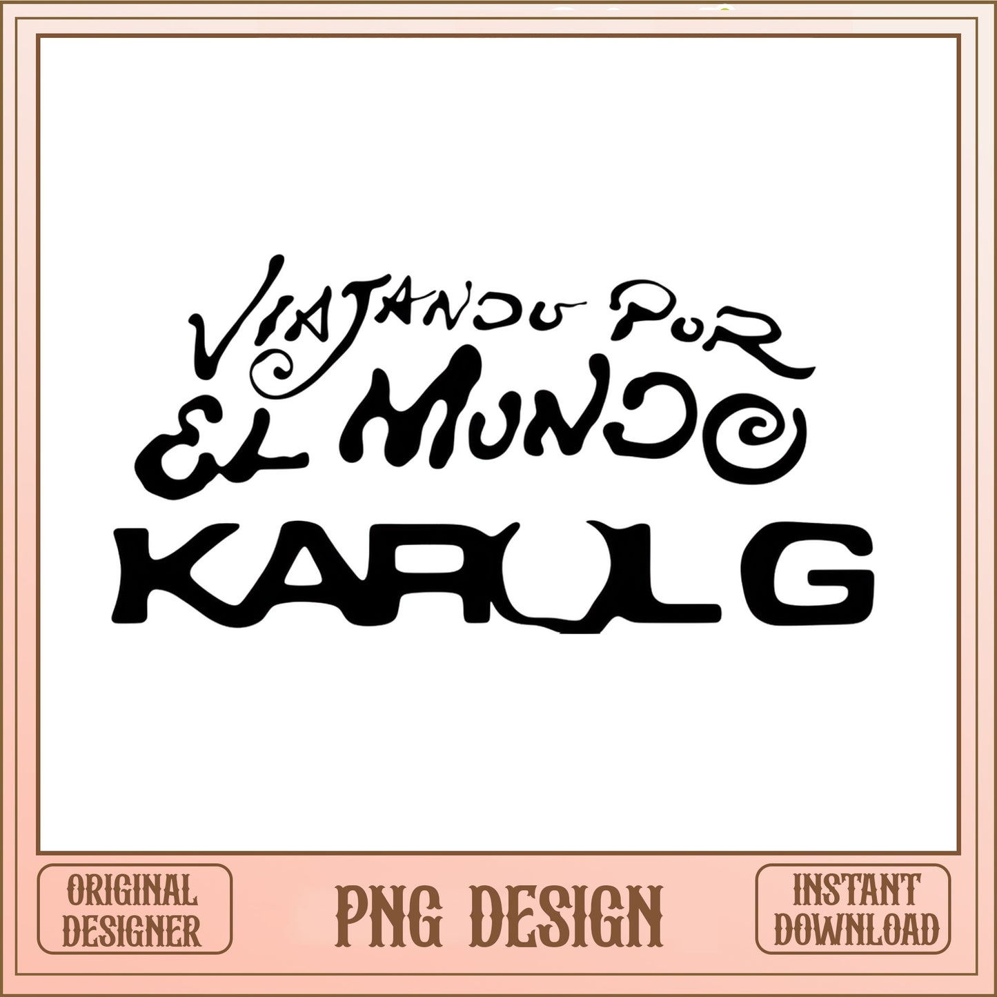 Karl Lg Viajando Por El Mundo PNG, Karl Lg PNG, Latin Music PNG