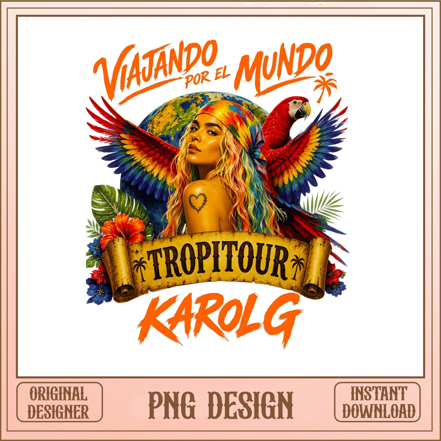 Karol G Tropitour PNG, Viajando Por El Mundo, Concert PNG