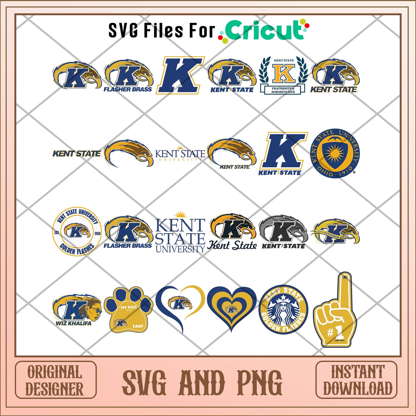 Kent State svg, Kent State University svg bundle, NCAA svg