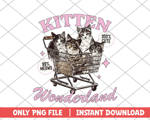 Kitten wonderland trending png